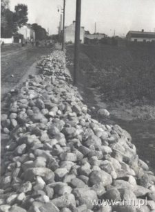 Ulica Krochmalna w Lublinie, roboty ziemne. Fotografia