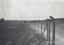 Ogródki działkowe w Lublinie, ogrodzenie. Fotografia