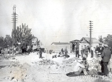 Regulacja placu przy zbiegu ulic 1 Maja i Fabrycznej w Lublinie. Fotografia