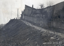 Ulica Dolna Panny Marii w Lublinie, przed regulacją. Fotografia