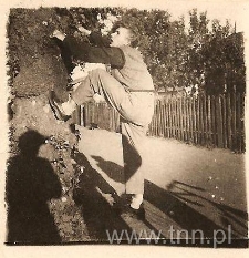 Edward Stachura w Łazieńcu