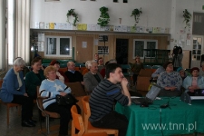 Mieszkańcy Frampola podczas "Wędrownych Spotkań z Opowieścią"