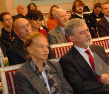 Uroczystość wręczenia Julii Hartwig tytułu Honorowego Obywatela Miasta Lublin