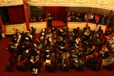 Uroczystość wręczenia Julii Hartwig nagrody Kamień