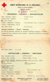 Korespondencja Froima Żytomirskiego