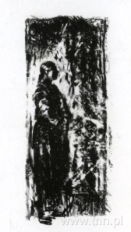 Dziewczyna w czarnej sukience