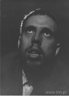 Roman Baranowski w spektaklu "Psalmy" teatru Scena 6