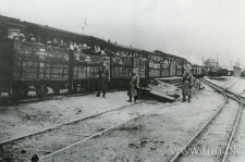 Transport do obozu zagłady w Chełmnie