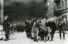 Ulica Nowolipie w Warszawie podczas powstania w getcie warszawskim
