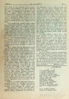 Strona czasopisma "W Słońce" z wierszem Julii Hartwig *** (Ktoś zgubił...)