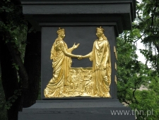 Płaskorzeźba przedstawiająca personifikację Unii Lubelskiej