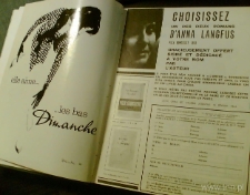 Promocja powieści Anny Langfus w piśmie "L'Arche"