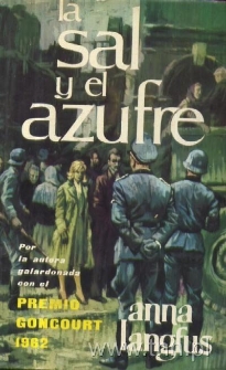 Okładka hiszpańskiego wydania książki Anny Langfus "Le sel et le soufre"
