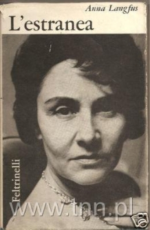 Okładka włoskiego wydania książki Anny Langfus "Les Bagages de sable" (Bagaże z piasku)