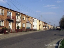 Współczesna zabudowa przyrynkowa w Tyszowcach