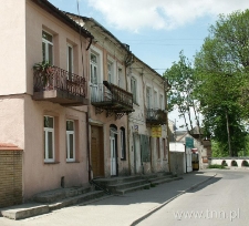 Zabudowa okolic Rynku w Bychawie