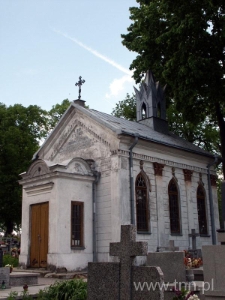 Kaplica na cmentarzu parafialnym w Bychawie