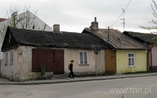 Fragment zabudowań przedwojennej Bychawy