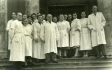 Ludwik Fleck i pracownicy Zakładu Mikorbiologii UMCS w Lublinie