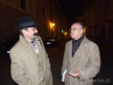 Prof. Zbigniew Hołda i Grzegorz Józefczuk