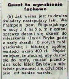 Grunt to wyrobienie fachowe