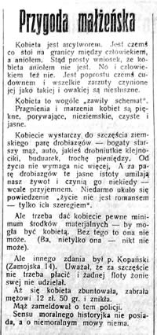 Przygoda małżeńska