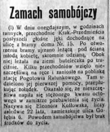 Zamach samob&oacute;jczy
