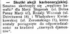Skutki akcji karbonaryjskiej