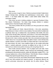 Promocja książki Adiny Cimet - wykład