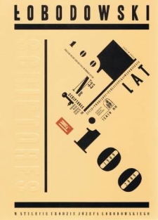 Scriptores : pamięć, miejsce, obecność : laboratorium pamięci, małe ojczyzny, spotkania kultur nr 35 (2009) : ŁOBODOWSKI. T. 1, Życie, twórczość, publicystyka, wspomnienia