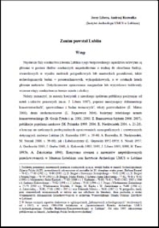 Zanim powstał Lublin