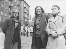 Zbi&oacute;rka przed pochodem Pierwszomajowym