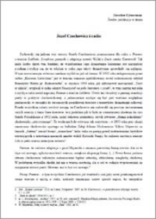 J&oacute;zef Czechowicz i radio