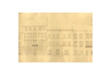 Elewacje kamienic zachodniej pierzei Rynku Starego Miasta w Lublinie