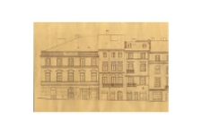 Elewacje kamienic północnej pierzei Rynku Starego Miasta w Lublinie