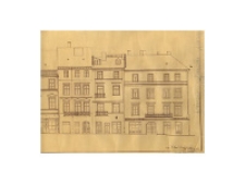 Elewacje kamienic p&oacute;łnocnej pierzei Rynku Starego Miasta w Lublinie