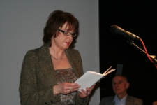 Natasza Zi&oacute;łkowska-Kurczuk czyta fragment "Poematu o mieście Lublinie" J&oacute;zefa Czechowicza