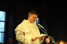 O. Hieronim Kaczmarek czyta fragment "Poematu o mieście Lublinie" J&oacute;zefa Czechowicza