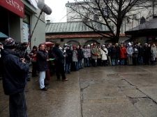 Uczestnicy działania artystycznego "Listy do Czechowicza"