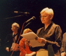 Maria Brzezińska czyta fragment "Poematu o mieście Lublinie" J&oacute;zefa Czechowicza