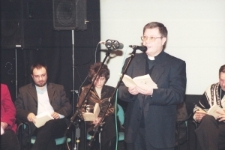 ks. Alfred Wierzbicki czyta fragment "Poematu o mieście Lublinie" Józefa Czechowicza