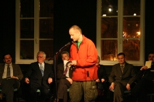 Paweł Pr&oacute;chniak podczas 104 Uodzin J&oacute;zefa Czechowicza