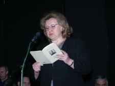 Teresa Księska-Falger czyta fragment "Poematu o mieście Lublinie" Józefa Czechowicza
