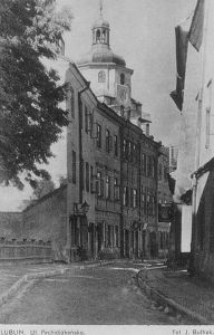 ulica Jezuicka w Lublinie (pocztówka błędnie oznaczona)