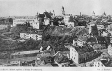 Panorama Starego Miasta i dzielnicy żydowskiej w Lublinie