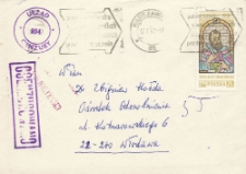 Korespondencja Zbigniewa Hołdy z internowania