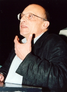 Marcel Łoziński podczas Spotkania z Dokumentem Filmowym