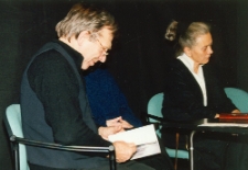 Uczestnicy wieczoru autorskiego Nadziei Artymowicz