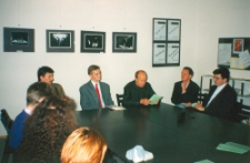 Uczestnicy Festiwalu Spotkania Kultur '95