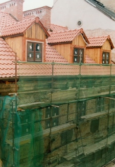 Kamienica Grodzka 19 podczas remontu